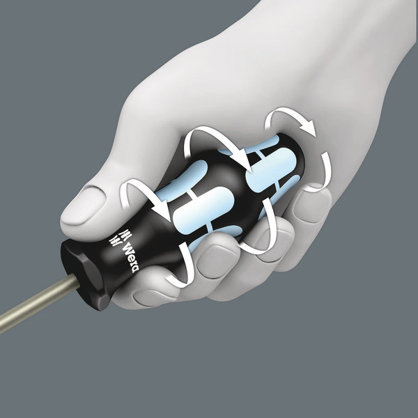 Rapid hand repositioning, Gerät