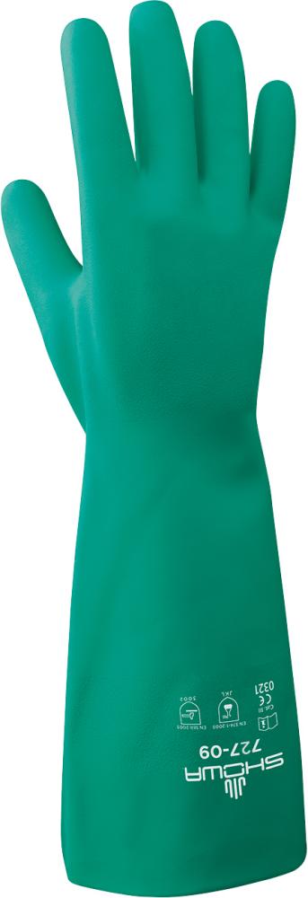 SHOWA Chemikalienschutzhandschuh 727 Nitri-Solve