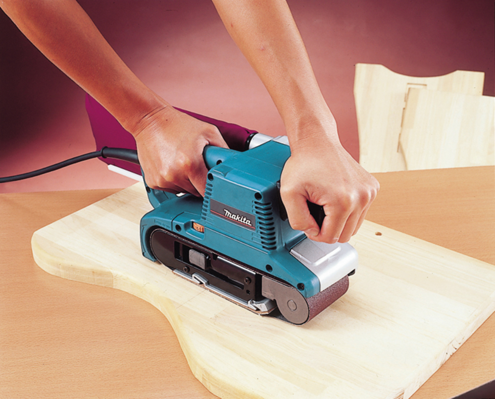 Makita Bandschleifer 9903J 1010W 76mm 210-440m/min