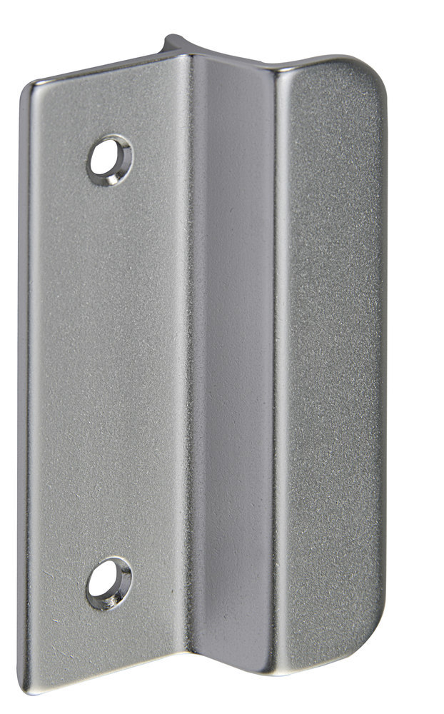 Produktbild Ziehgriff, mit Steg, 65mm, 9520, Aluminium, weiß, verkehrsweiß beschichtet