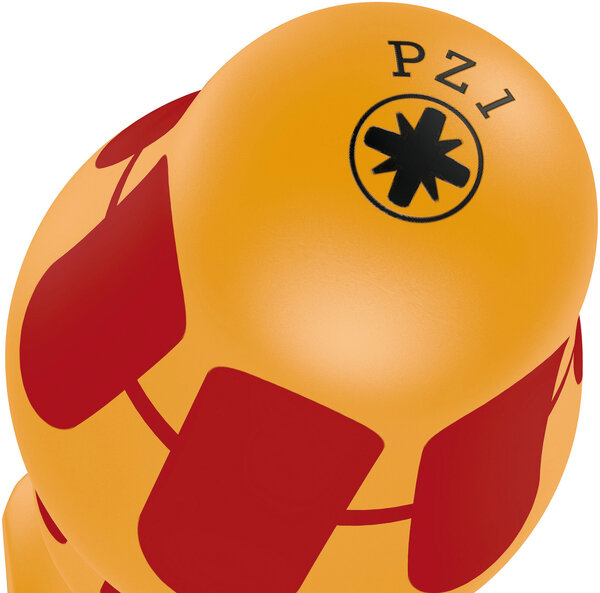 1065 i PZ VDE-insulated Kraftform Phillips-head screwdriver, PZ 2 x 100 mm, Fußball, Sport, Helm