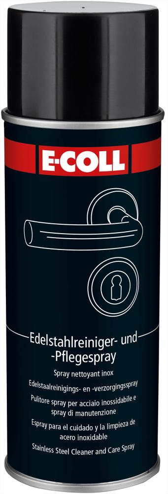 E-COLL Edelstahlreiniger- und -pflegespray 400ml E-COLL