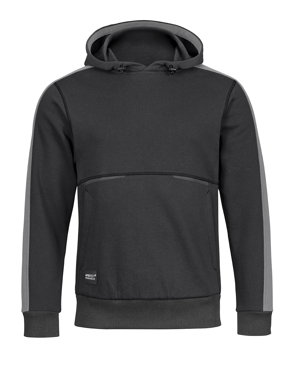 Hoodie, Pullover, Sweatshirt, Kapuzenpullover, Graue Strickware