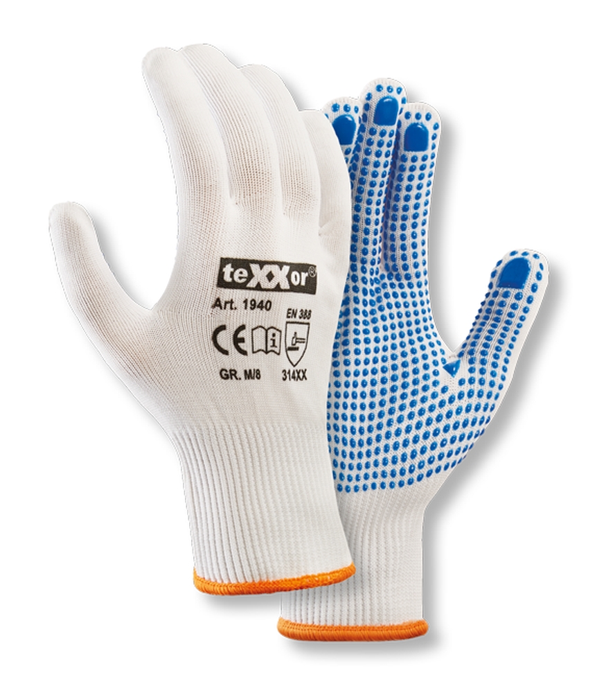 teXXor® Feinstrick-Handschuhe NYLON