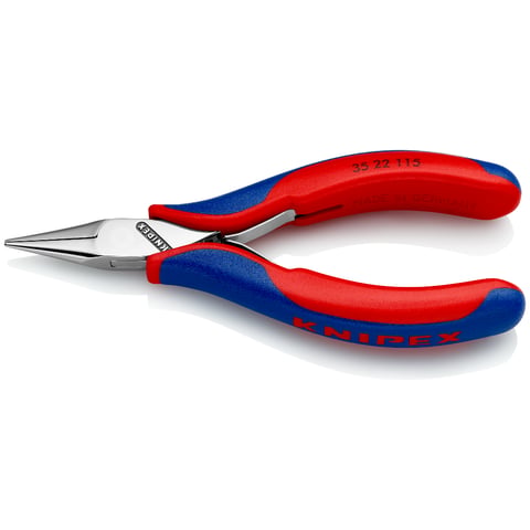 Knipex Elektronik-Greifzange 35 22 115 mit durchgestecktem Gelenk