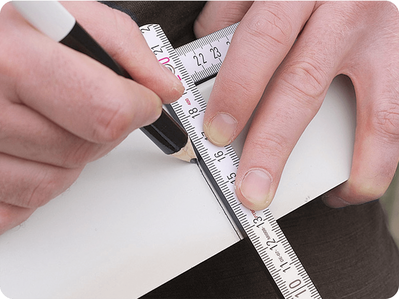 Pica Universalstift FOR ALL "Black&White" 23cm 2B dreieckig