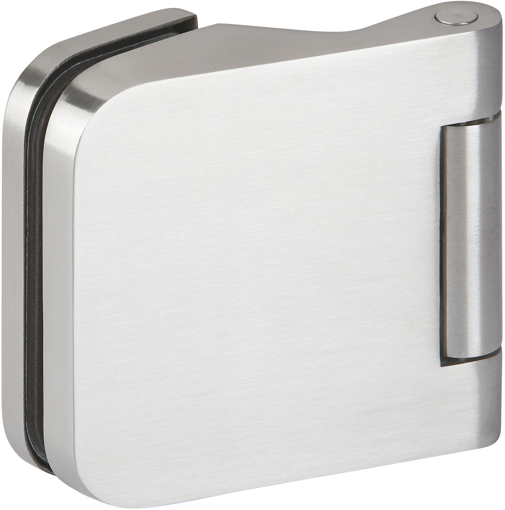 Produktbild HERMAT Glastürband 6315,3tlg,FT24,rund,edelstahl matt