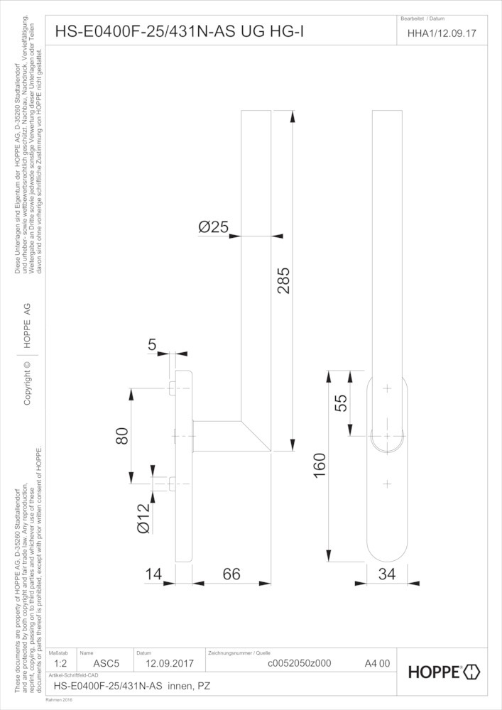 Technische Zeichnung