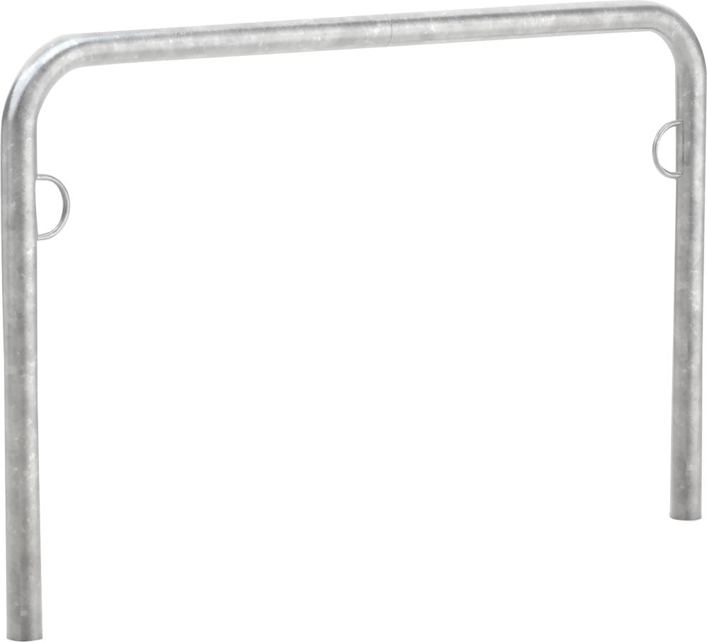 WSM Fahrrad-Anlehnbügel verzinkt, L 1250 mm zum Einbetonieren