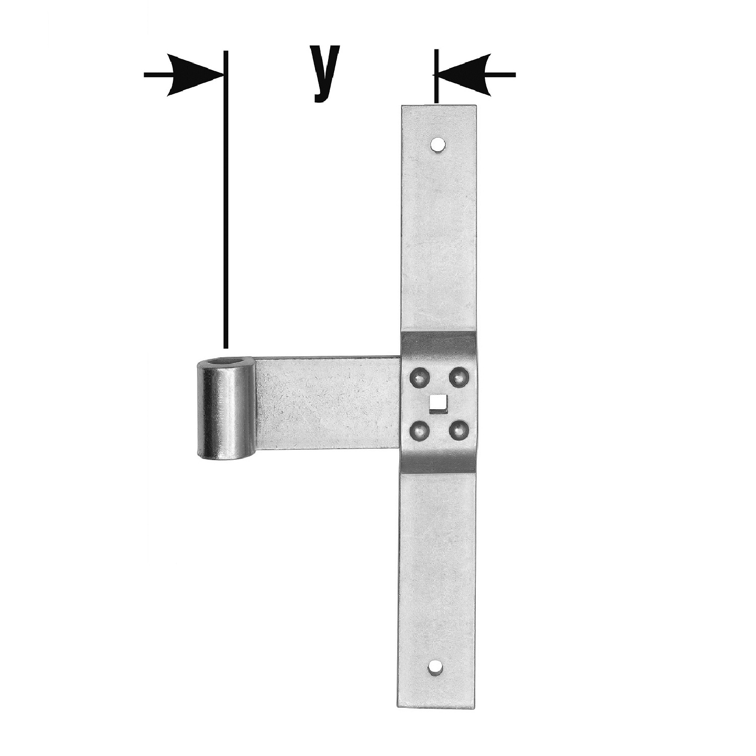 Pollmann Mittelband mittelschwer Nr. 21 Rolle 45x6mm Band 40x5mm verzinkt