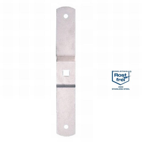 Pollmann Mittelband 200 mm für verstellbare Rolle Edelstahl V2A