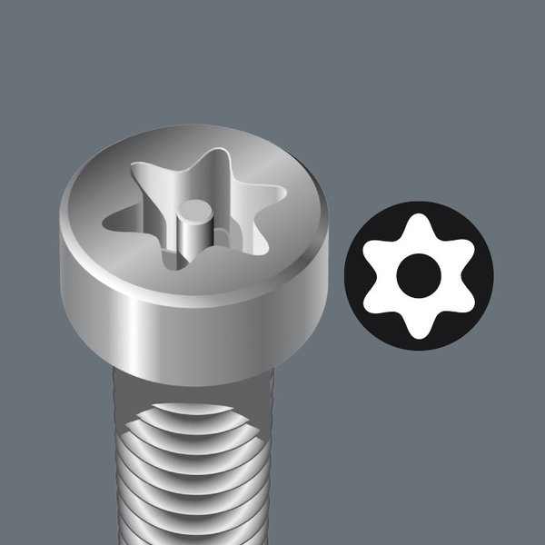 TORX® with borehole (BO), Maschine, Schraube