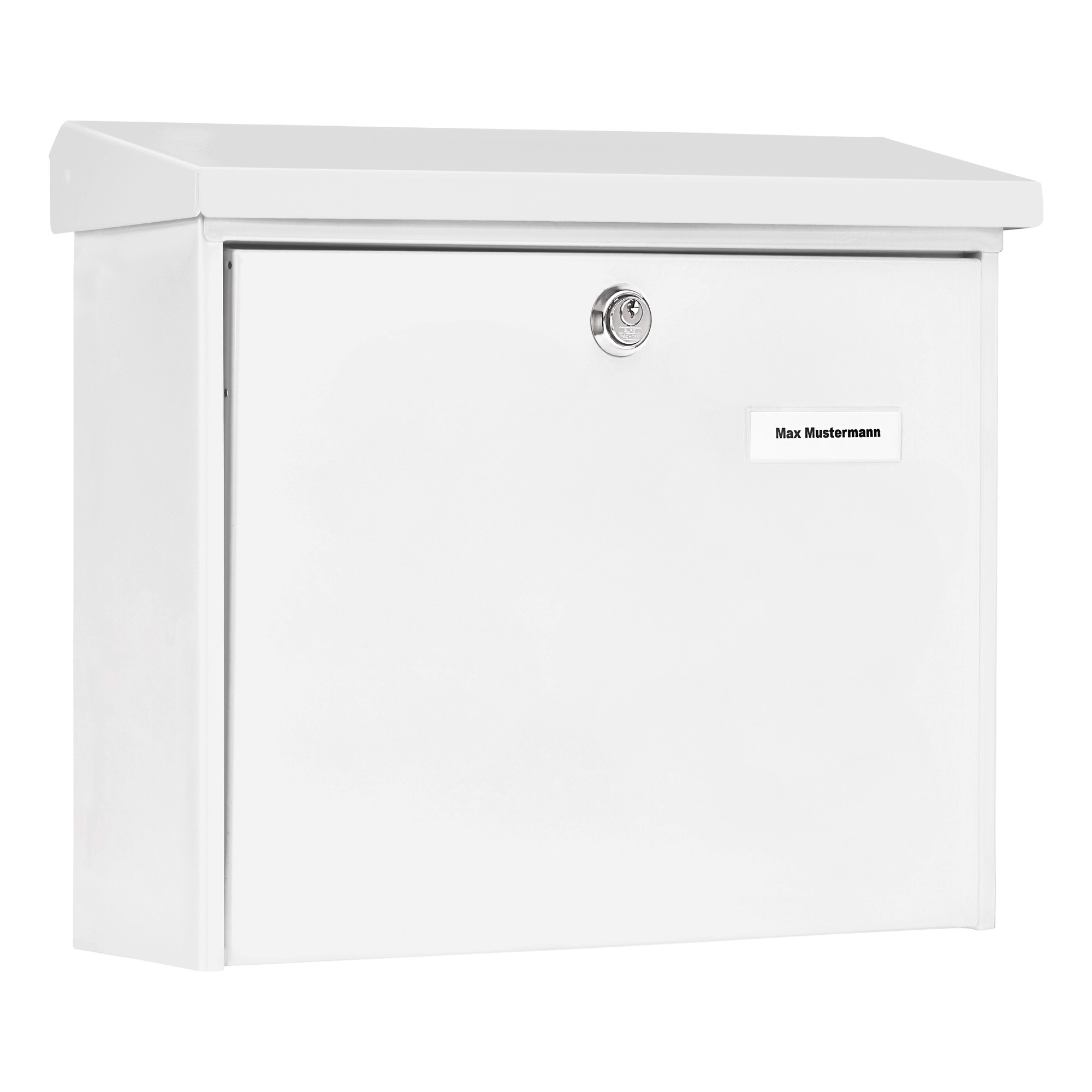 Burg-W Stahlblech-Briefkasten Amsterdam 867 weiß