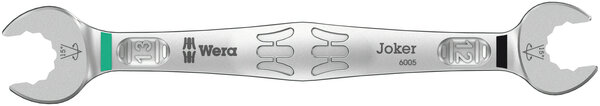 6005 Joker Double open end wrench, 12 x 13 x 166 mm