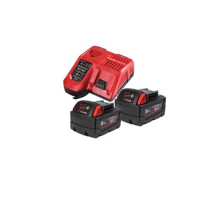 Milwaukee 18V Starterset M18NRGCR-502