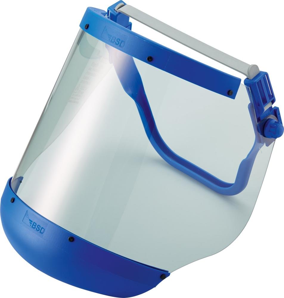 VOSS Elektrikerschutzschild m.Helmhalterung, Kl. 2