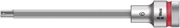 8740 C HF Zyklop bit socket with 1/2" drive with holding function, 6 x 140