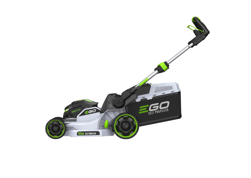 EGO LM1712E-SP Rasenmäher 42cm mit Radantrieb KIT inkl. Akku & Ladegerät