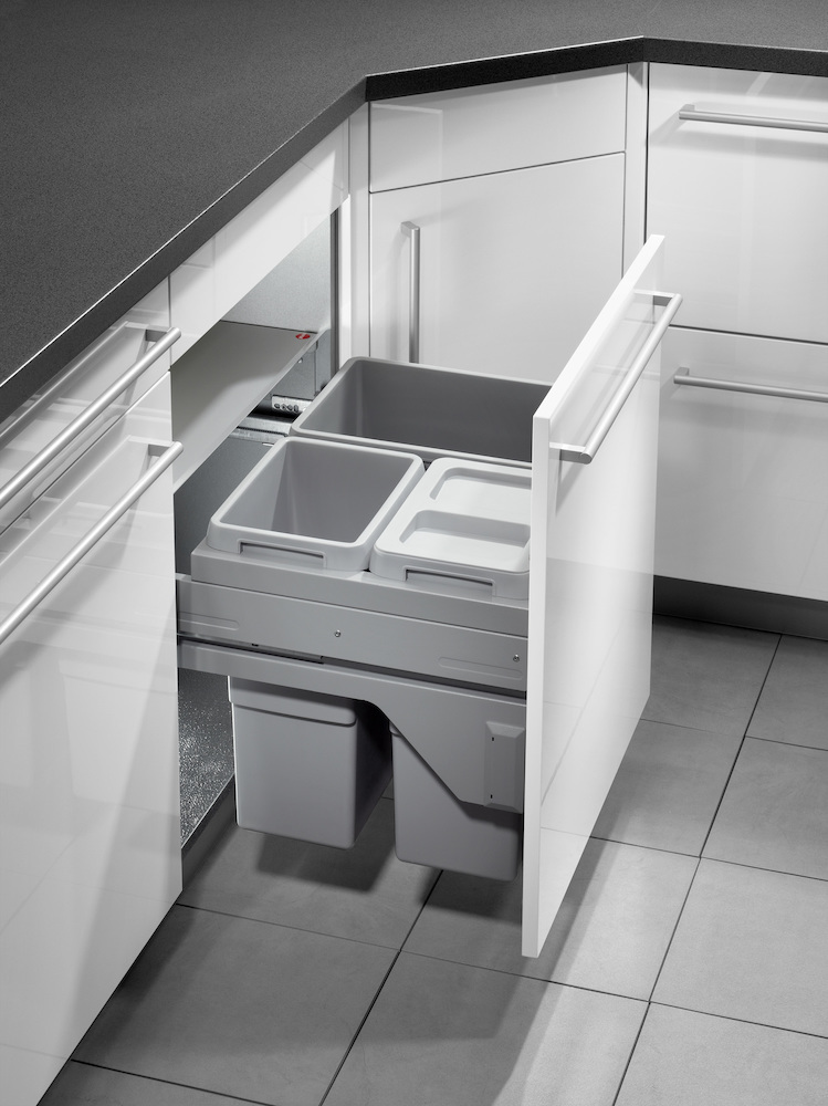 Produktbild Format Einbauabfallsammler, Euro Cargo-S, 3610631,KB 600, 56l, hellgrau