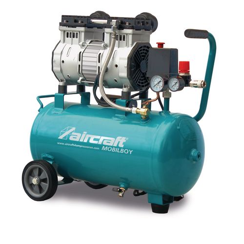Stürmer MOBILBOY SILENCE 241/24 OF E Kolbenkompressor ölfrei 24l 1kW 230V