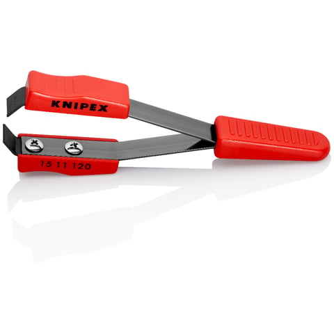 Knipex Lackabziehpinzette 15 11 120 120 mm Federstahl Kunststoffhüllen