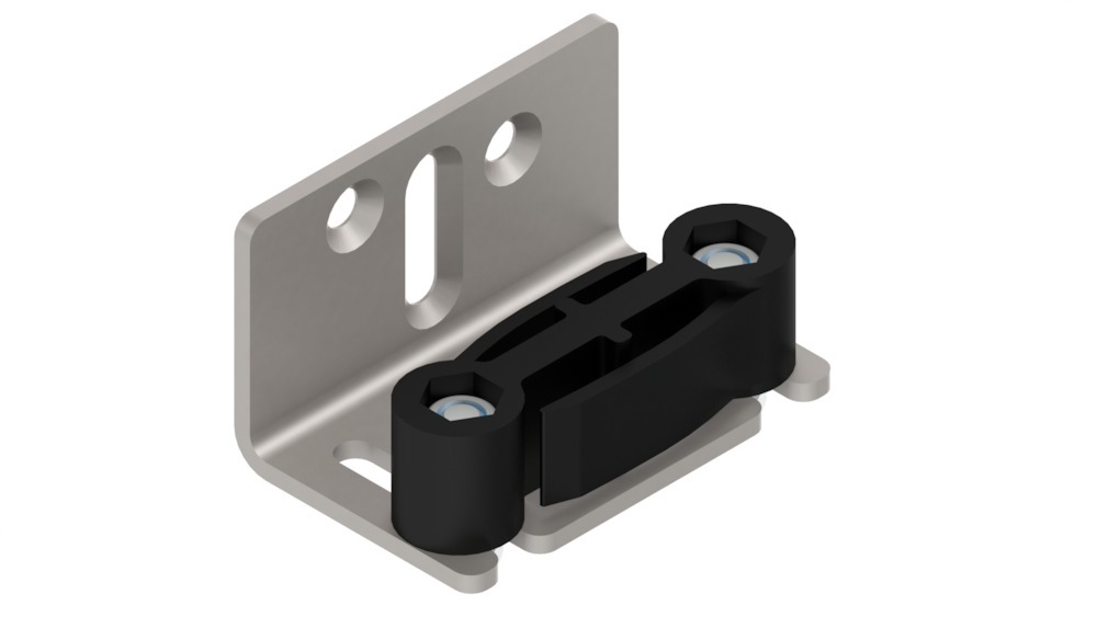 OT-Führungsgleiter, SmartGuide H, 316 S,B 45mm,H 40mm, Kunststoff, schw. unbeh.