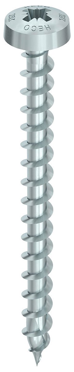 HECO TOPIX-plus Rundkopf Pozi-Drive VVG A3K 4,5x25mm (500)