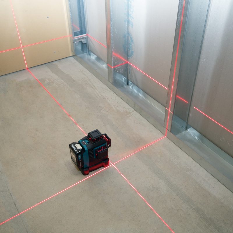 Makita SK700D Akku-Multilinienlaser rot 12V max. Solo in Transporttasche