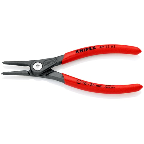 Knipex 49 11 A1 Präzisions-Sicherungsringzange für Außenringe auf Wellen 140mm