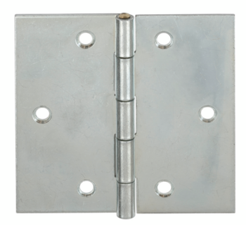Vormann Kantiges Scharnier 70x70mm Stahl blau verzinkt DIN 7954 C