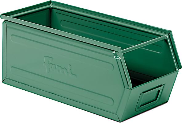 STAHLBEHÄLTER GR.3P4 GRÜN RAL6011 MM B=200 T=500 H=200