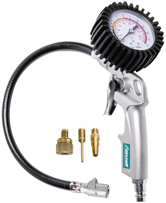 Stürmer AIRCRAFT Handreifenfüllmesser Quick-Lock Arbeitsdruck 10bar Messbereich 12bar