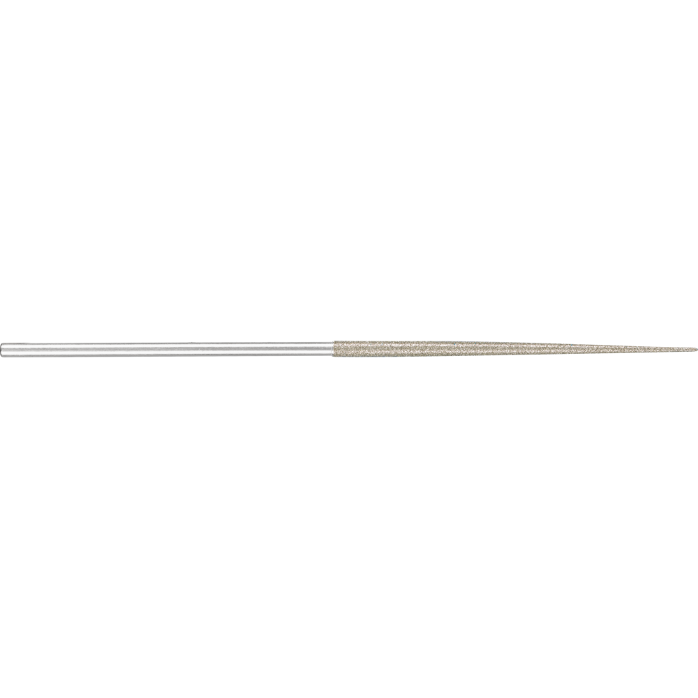 Pferd Diamant-Nadelfeile rund Ø3,2x140mm D126 (mittel) für harte Werkstoffe