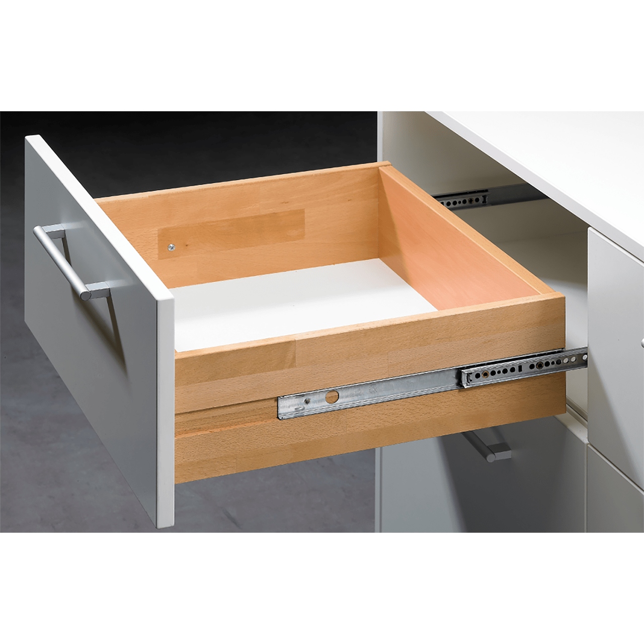 HETTICH Überauszug KA 290, Belastungsklasse 20 kg, 27 mm Nut