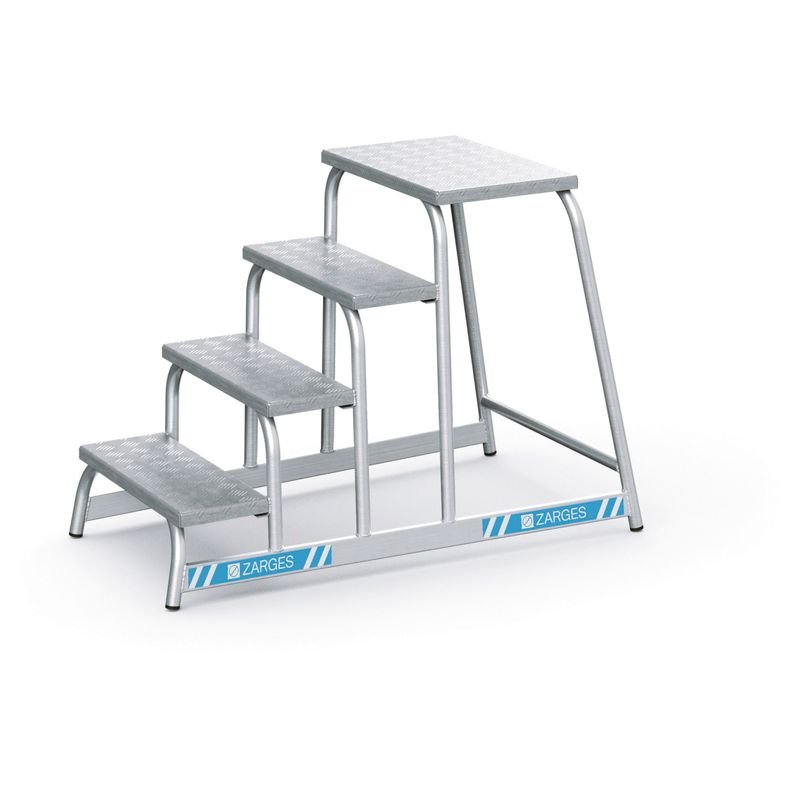 ZARGES AFA P - Maschinentritt starr 4 Stufen 40034