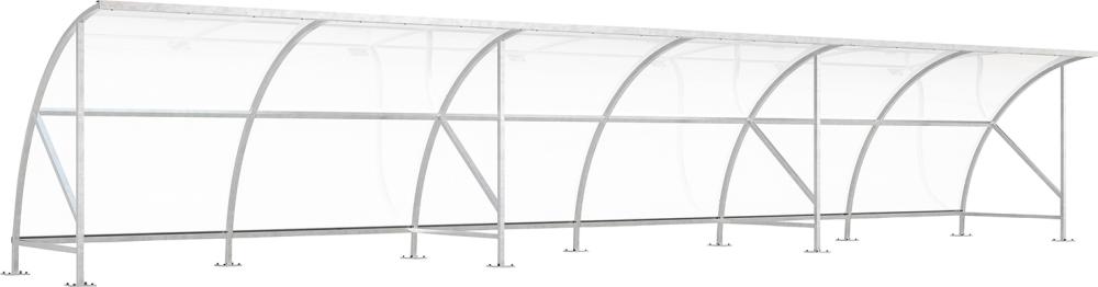 WSM Überdachung Bamberg B1/1212350x2100x2290,vzk.