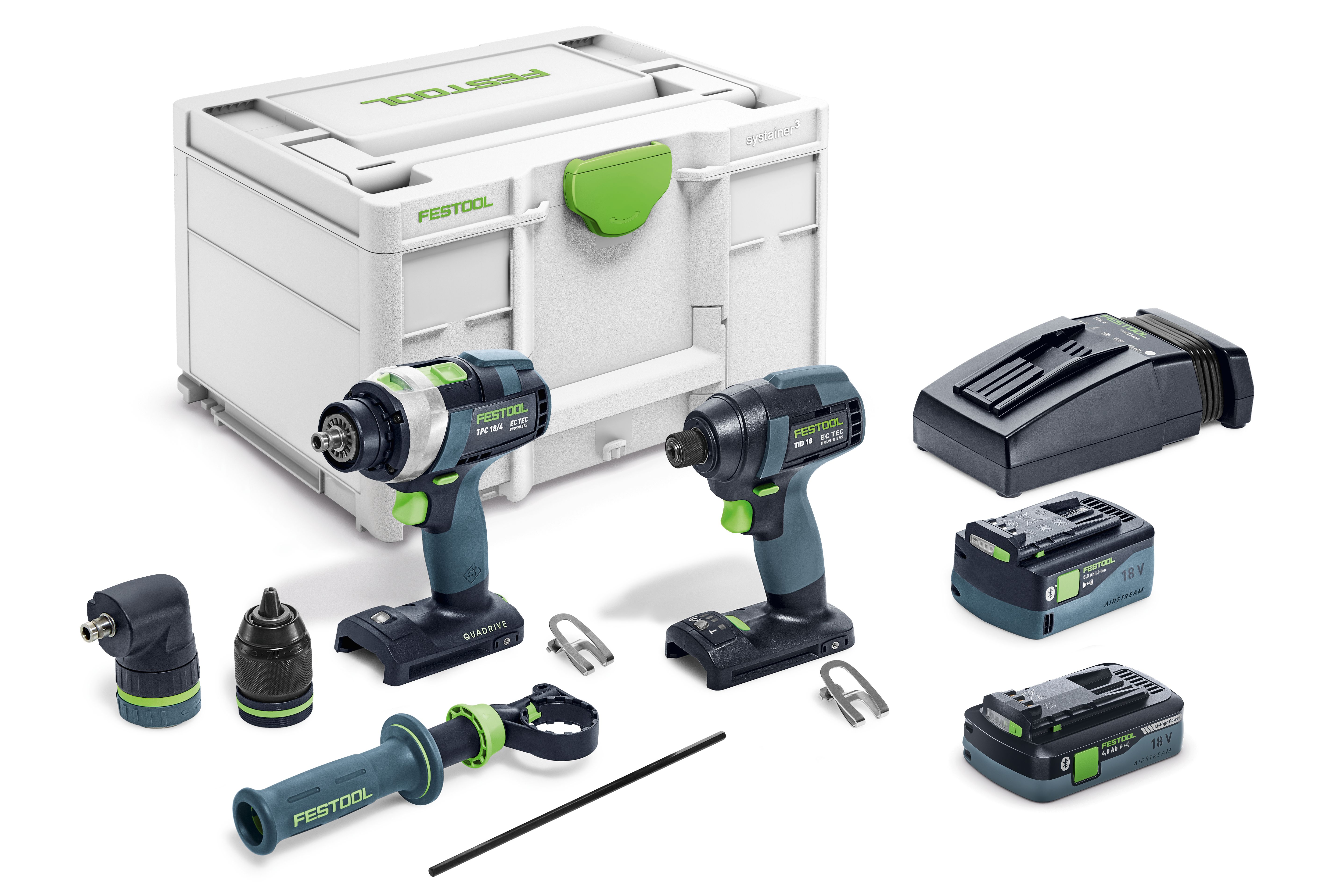 Schrauber- und Bohrer-Set TID 18 5,0/4,0-Set TPC 18/4, Gerät, Schraubenzieher, Elektrische Bohrmaschine, Hardware, Computerausrüstung