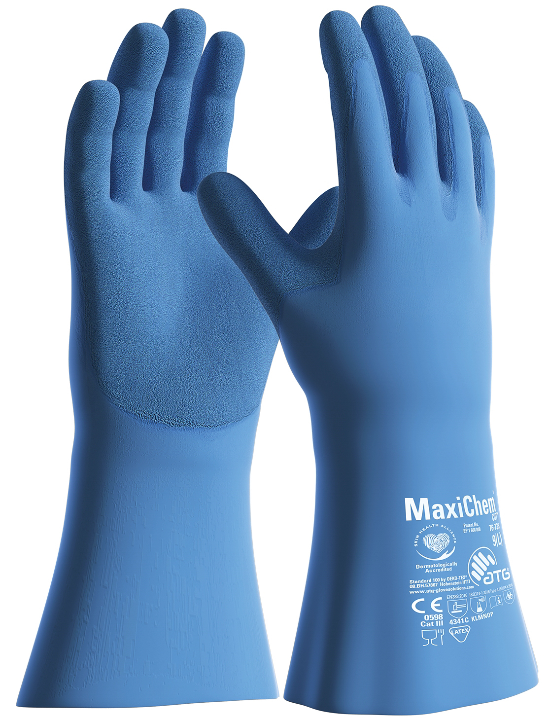 ATG® MaxiChem® Cut™ Chemikalienschutz-Handschuhe (76-733)