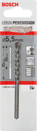 Bosch CYL-3 Betonbohrer 5,5 mm für Schlagbohren.