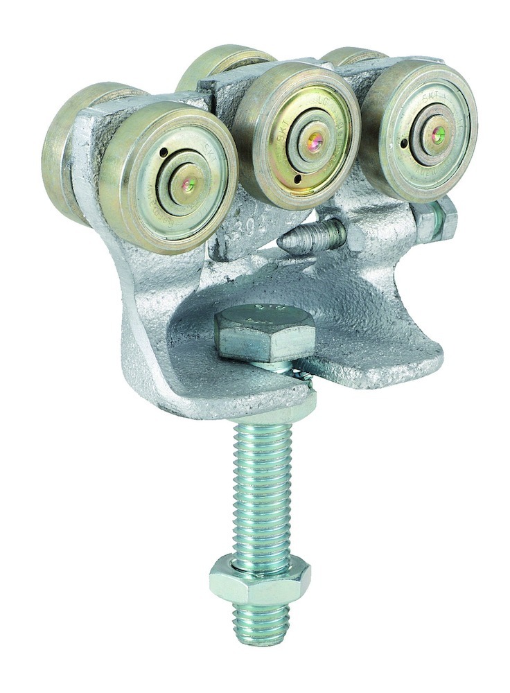 Rollapparat, 392,doppelpaarig,zum Einhängen, für Prof.-Nr.300, Ø 28, 100kg,L 90