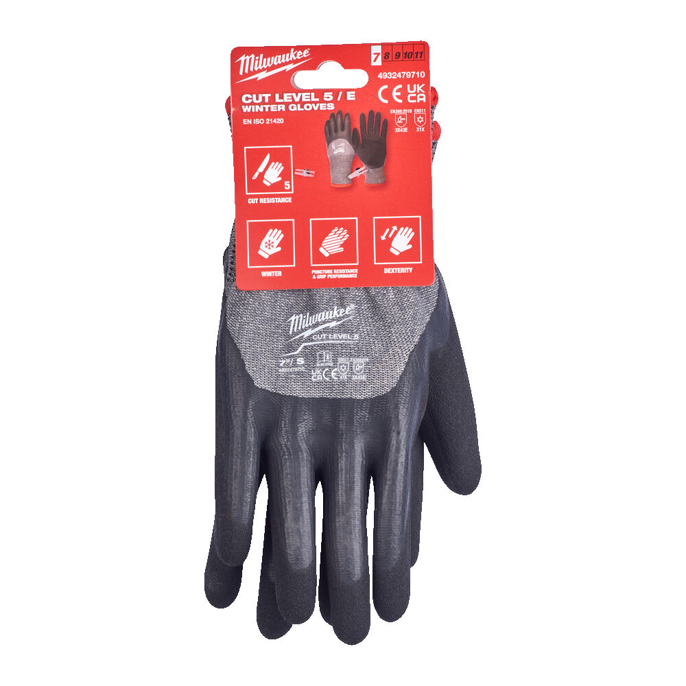 Milwaukee Kälte-Schnittschutzhandschuhe Größe 8 (M) Klasse 5/E
