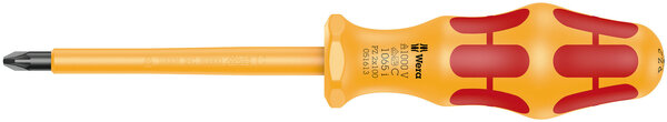 1065 i PZ VDE-insulated Kraftform Phillips-head screwdriver, PZ 2 x 100 mm, Gerät, Schraubenzieher, Werkzeug