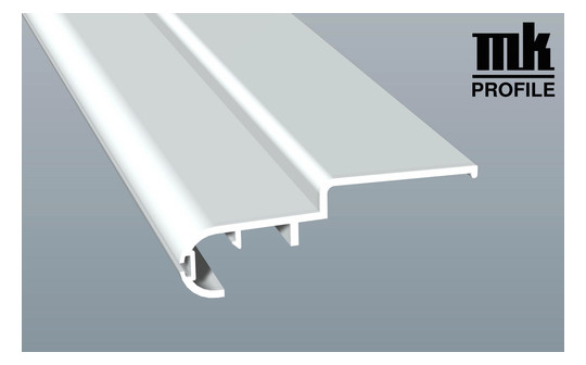 MENKE Abrollleiste 957 braun 102 mm Kömmerling 76