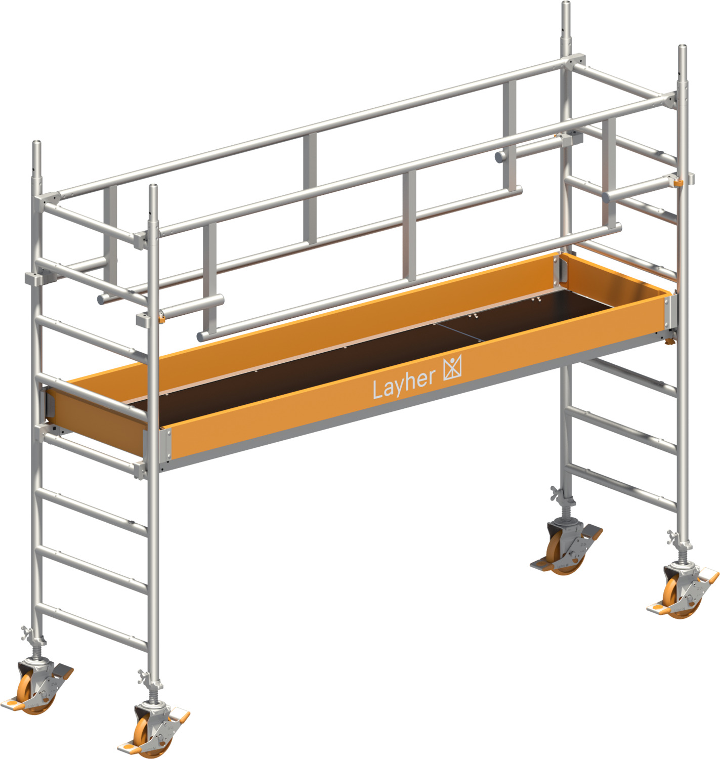 Layher Uni Standard P2 SAFETY PLUS mit Doppelgeländer Product picture