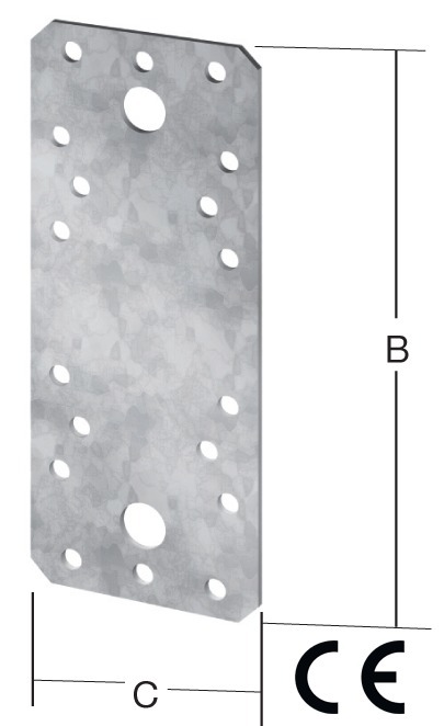 Produktbild Vormann Flachverbinder 136X55 sendvz.