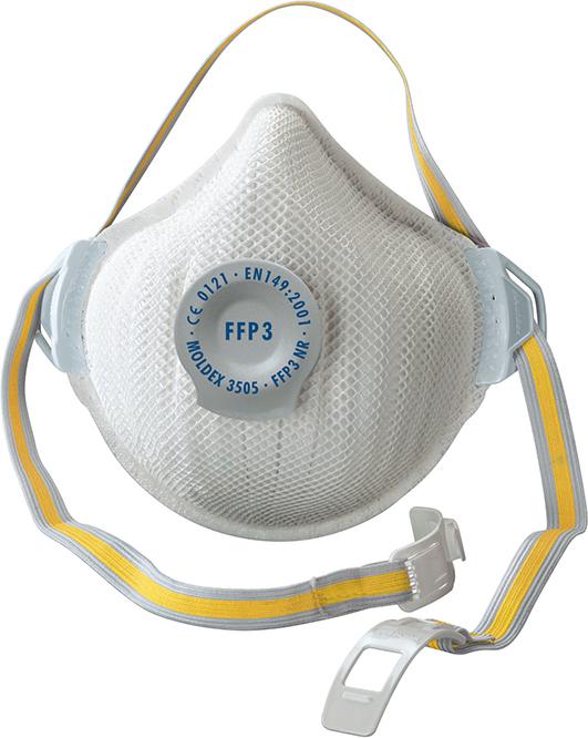 Moldex Atemschutzmaske 3505, Klimaventil,FFP3 NR