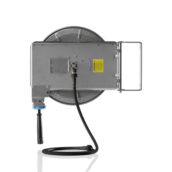 Kränzle Automatik-Schlauchtrommel Edelstahl 412691 mit 30m HD-Schlauch
