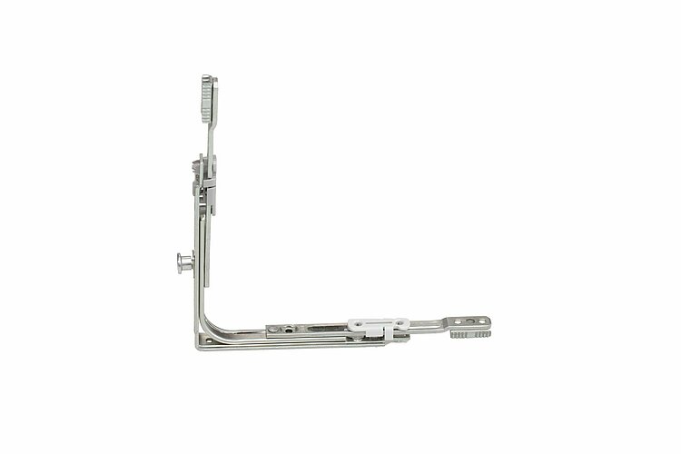 Roto Eckumlenkung Standard 260272 Stahl Silber