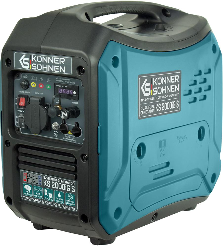 Könner & Söhnen LPG-/Benzingenerator KS 2000iG S