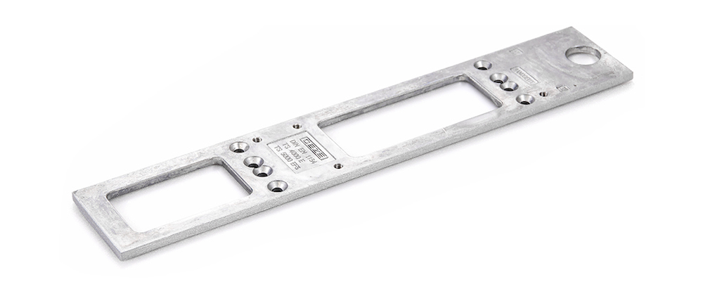 GEZE Montageplatte für TS 5000 EFS/RFS/E-HY/4000 E, Aluminium